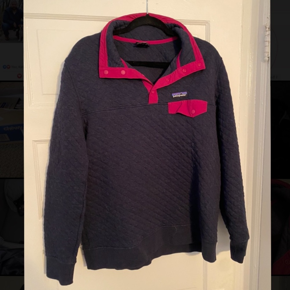 Patagonia quilted snap-t pullover